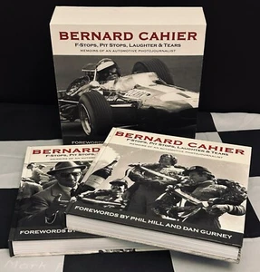 LIBRO DE FOTOGRAFÍA BERNARD CAHIER F-STOPS PIT STOPS RISAS Y LÁGRIMAS F1 GP - Imagen 1 de 11