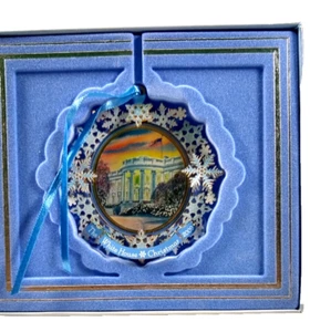 2009 White House Christmas Ornament Historical Association snowflake pretty READ - Picture 1 of 12