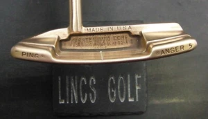BeCu Ping Anser 5 Putter Graphite Shaft 87cm Length Westgolf Grip - Picture 1 of 10