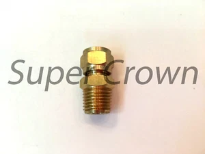 1 x Neu Messing 5/16" Innendurchmesser x 1/4" Außen PT Nex Mutter Gerader Verbinder Fitting Adapter - Bild 1 von 4