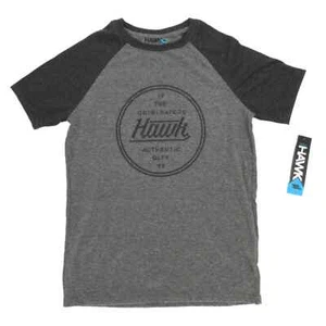 Tony Hawk Boys Grey Black Raglan TShirt Boys Medium 10/12 Brand New With Tag - Picture 1 of 5