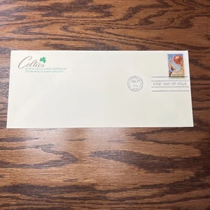 Boston Celtics Corner Logo Basketball US First Day Cover #10 Size Envelope - Picture 1 of 2