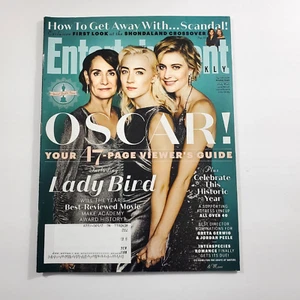 Oscar Guide Entertainment Weekly Feb 2018 Lady Bird Metcalf Gerwig Saoirse Ronan - Imagen 1 de 5