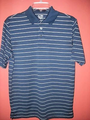 Champion Shirt Top Size Small Duo Dry navy white golf polo shirt Small NWOT - Image 1 of 3
