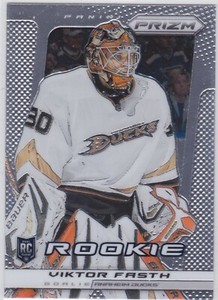 13/14 PRIZM...VIKTOR FASTH...ROOKIE...CARD # 205...DUCKS