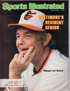 June 18, 1979 Sports Illustrated - manager Earl Weaver, Baltimore Orioles - Bild 1 von 2