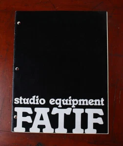 FOLLETO DE VENTAS DE EQUIPOS FATIF, 16 PÁGINAS (LEER)/216590 - Imagen 1 de 1