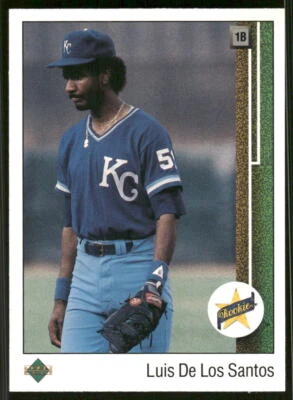 1989 Upper Deck #12 Luis de los Santos - Image 1 of 2