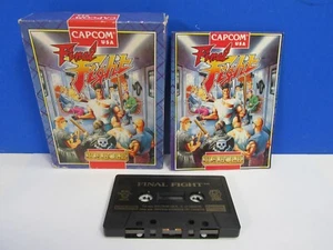 vintage AMSTRAD / SPECTRUM FINAL FIGHT CASSETTE TAPE VIDEO GAME CPC - Picture 1 of 5