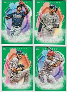 2019 Topps Inception Green Parallel YOU PICK - complete your set! - Picture 1 of 1