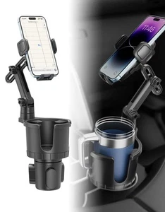 Cup Holder Phone Mount for Car, Phone Cup Holder for Car iPhone with Expandab... - Picture 1 of 7
