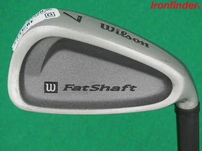 Wilson Fat Shaft 3 Single 7 Iron Graphite Fat Shaft 500 Regular Shaft Mens Right - Image 1 of 4