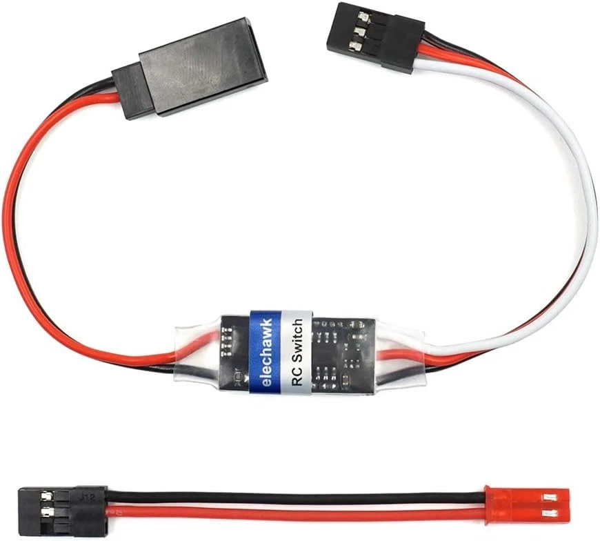 LED RC Schalter Heavy Duty – 60-Core-Anschluss Für Servo, ESC Und Empfänger, Mit LED-Anzeige
