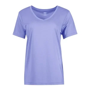 Camiseta Top Lila Púrpura Athletic Works Para Mujer Core Active Cuello en V 3XL NUEVA CON ETIQUETAS - Imagen 1 de 11