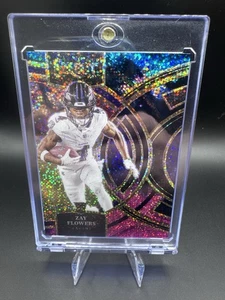 2023 PANINI SELECT • ZAY FLOWERS RC PREMIER COSMIC SSP PRIZM ROOKIE - RAVENS 🔥 - Picture 1 of 3