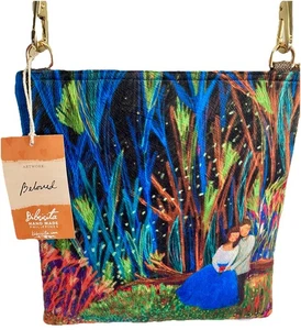 Bibsisita Beloved Handmade In Philippines Kosmetiktasche Clutch P2299. = 40€. US Neu mit Etikett - Bild 1 von 7