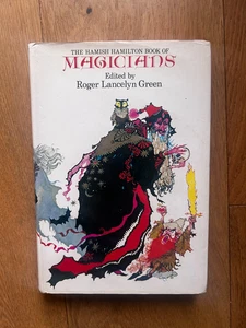 The Hamish Hamilton Book of Magicians by Roger Lancelyn Green 1st Ed 1973 HBDJ - Picture 1 of 17