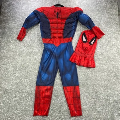 Disfraz de Spiderman Niños Talla Rojo Azul Marvel Halloween Juegos con disfraces Mono de una pieza Foto 1 de 4