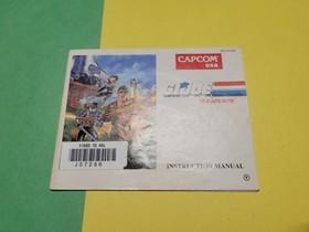NES GI Joe Atlantis Factor - Original Manaual