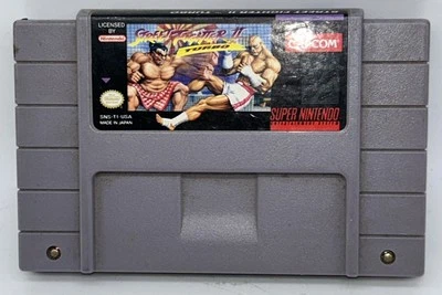 Street Fighter II 2 Turbo (Super Nintendo SNES) CLEANED & TESTED - Image 1 of 4