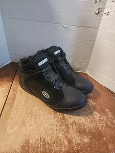 AXO Striker Street Boa Motorcycle Boots Men’s Size 9 EUC - Picture 1 of 10