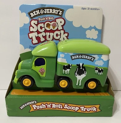 2006 Ben & Jerry's PUSH 'N' ROLL SCOOP TRUCK Por RC2 NOVO - LEIA A DESCRIÇÃO - Imagem 1 de 4