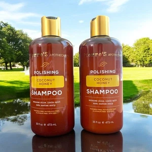 Confezione da 2 pierre’s apothecary ~ shampoo lucidante con cocco e miele 16 once ciascuno - Foto 1 di 2