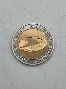 Moneda conmemorativa Star Trek The Experience Las Vegas Hilton Maiden Voyage - Imagen 1 de 4