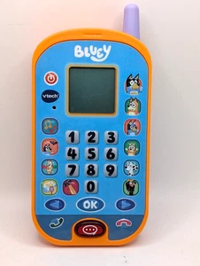 V-Tech VTech Bluey Ring Ring Phone 6 Educational Toy Tested and Works - Picture 1 of 10