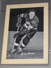 Holy Grail Jerry Brown Detroit Red Wings Bee Hive Group 1 Photo (1934-43) Exmt