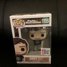 Special Edition Andy With Leg Casts Go! Funko Pop New #1155 Parks Rec. Starlord