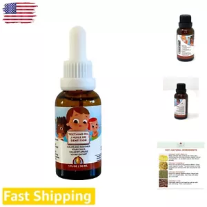 Teething Oil - 100% Natural Relief for Babies - Chamomile, Sunflower, Peppermint - Picture 1 of 11