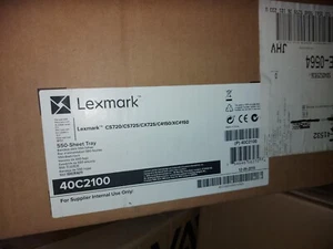 New Genuine Lexmark 550 Sheet Paper Tray 40C2100 – MS/MX Series Printer Feeder - Picture 1 of 2
