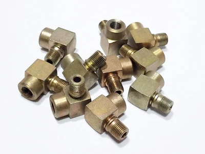 10 WEATHERHEAD TF3409x2 1/8" Male NPT x 1/8" Female NPT 90 Deg Street Elbow - Image 1 of 4