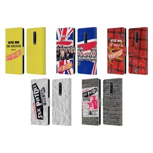 OFFICIAL SEX PISTOLS BAND ART LEATHER BOOK WALLET CASE COVER FOR ONEPLUS PHONES - Picture 1 of 11