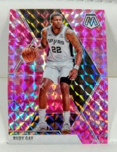 2019 Panini Mosaic Rudy Gay #26 Pink Camo Prizm - Picture 1 of 2