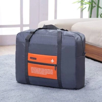 1-2 piezas Plegable Grande Equipaje de Viaje Organizador Mano Hombro Bolsa de Lona Foto 1 de 4