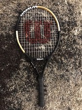 Pew-owned Wilson Blade 23 tennis racket grip size 3 5/8"