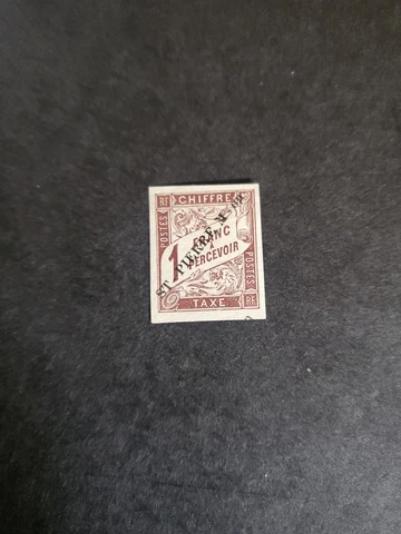 Stamps St. Pierre and Miquelon Scott #J8 hinged Cover