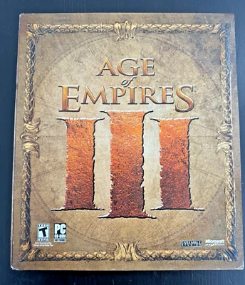 AGE OF EMPIRES 3 COLLECTOR'S EDITION PC Big Box COMPLETE SET - Image 1 of 3