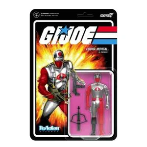 G.I. Joe Cobra Mortal 3 3/4" ReAction Figure ~ NEW - Picture 1 of 3