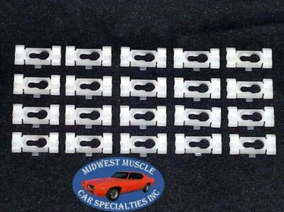 NOSR Cadillac Olds Pontiac Vinyl Top Belt Molding Moulding Trim Clips 20pcs PA - Image 1 of 4