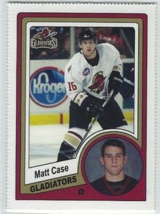 2010-11 Gwinnett Gladiators (ECHL) Matt Case