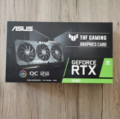 ASUS TUF Gaming GeForce RTX 3060 OC V2 LHR 12GB GDDR6 Scheda Grafica - Immagine 1 di 4