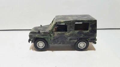 MVI M.V.I. K22 résine Peugeot P4 Army Pompier 1:43 état d'usage sans boite RARE - Photo 1/4