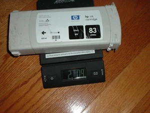 HP-83 Black UV Ink cartridge (C4940A) 680 ml. Designjet 5000,5500 - Picture 1 of 5