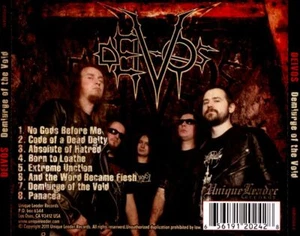 DEIVOS (METAL) - DEMIURAGE OF THE VOID NEW CD - Imagen 1 de 1