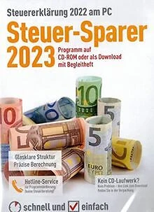 Steuersparer 2023 CD für das Steuerjahr 2022-EL... | Software | Zustand sehr gut - Bild 1 von 2