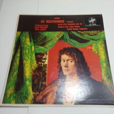 Wagner Die Meistersinger Complete VINTAGE VINYL LP RECORD 12"  - Image 1 of 4