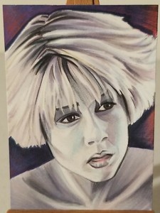 Original ACEO Sketch Card by Sarah Silva - Farscape - Chiana - Gigi Edgley - #6